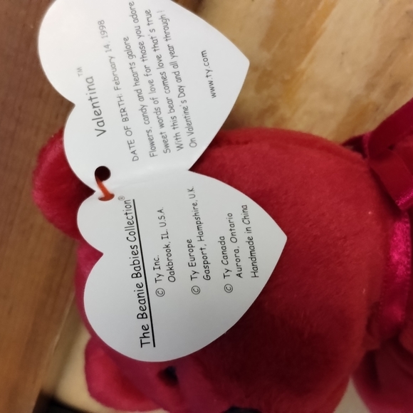 Valentino Misprint Beanie Baby - Picture 2 of 4